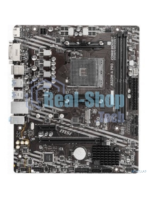 Материнская плата MSI A520M-A PRO, AM4, AMD A520, 2xDDR4, 4xSATA, 1xM.2, 1xPCIe 3.0 x16, 1xDVI-D, 1xHDMI, 1x 1Gb LAN, 2xUSB 2.0, 4xUSB 3.2 Gen 1, 3x3.5 мм, 7.1, mATX