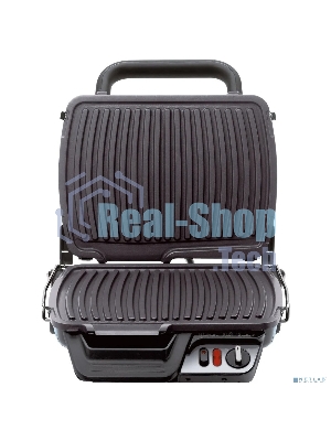 Гриль электрический Tefal GC306012 2000Вт серебристый