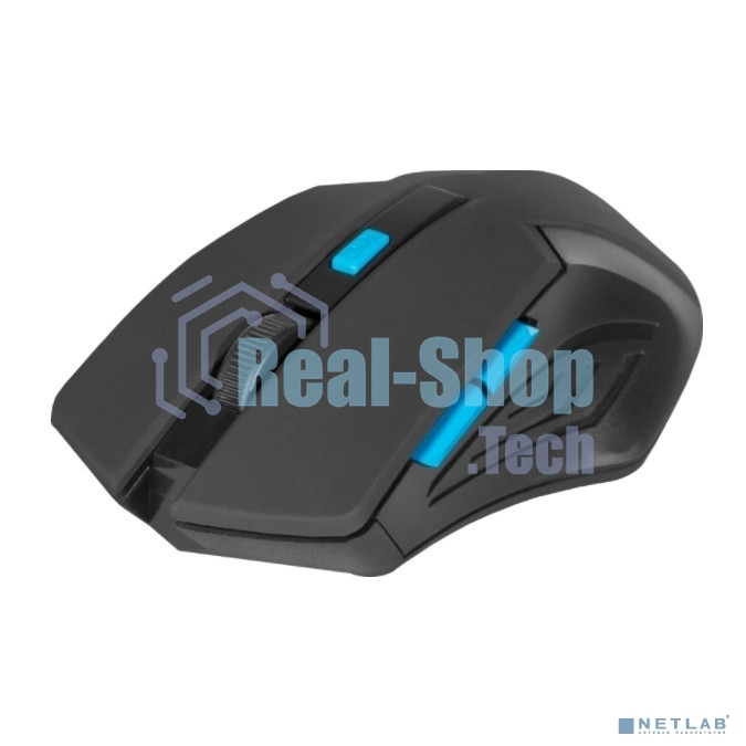 Мышь беспроводная Defender Accura MM-275 синий, 1600 dpi, радиоканал, USB, кнопки - 6