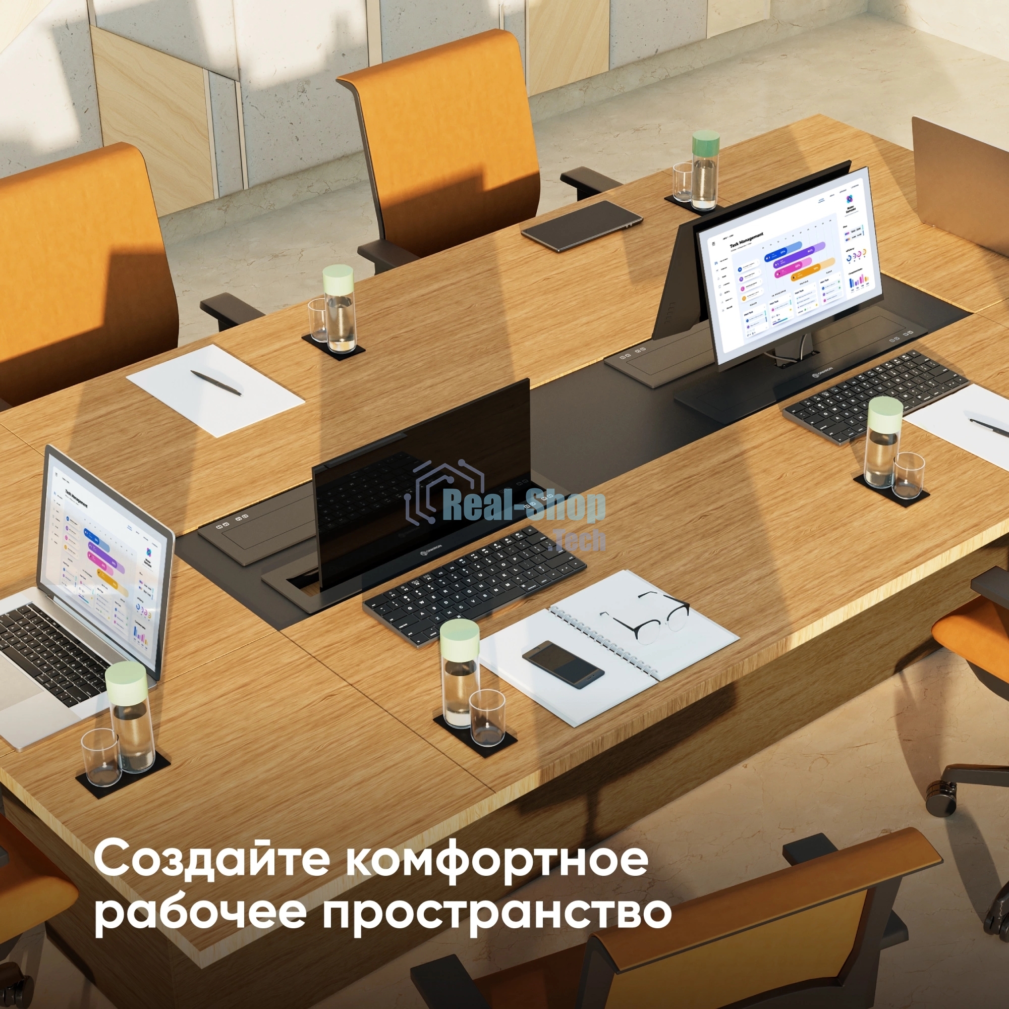 Кронштейн для мониторов Onkron NWS-SC24 черный 13