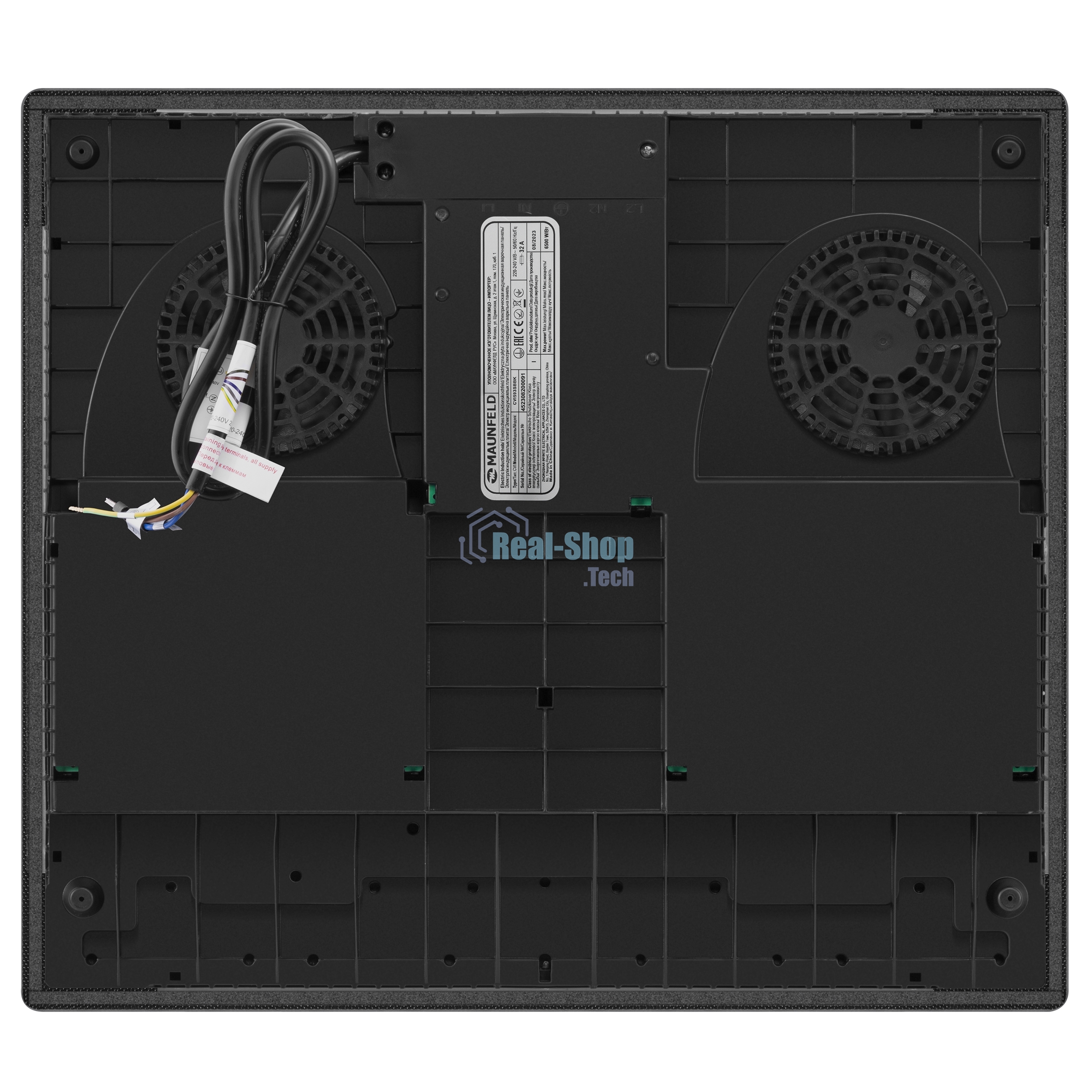 Индукционная варочная панель Maunfeld CVI593SBBK Inverter черный