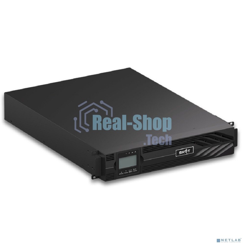 Источник бесперебойного питания Бастион SKAT-UPS 3000-RACK-ON-6X9-E P3 Online, синус, 3000ВА/3000 Вт, стойка/на пол, 1xC19 + 8xC13, встр. АКБ 72В (6x9 А·ч), SNMP/USB/RS-232/EPO, доп блок до 4 шт SKAT BC 72/18S3, МПТ (8773)