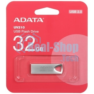 Флешка USB ADATA UV210 (AUV210-32G-RGD), 32Gb, USB 2.0, R/W 15/5, золотистый