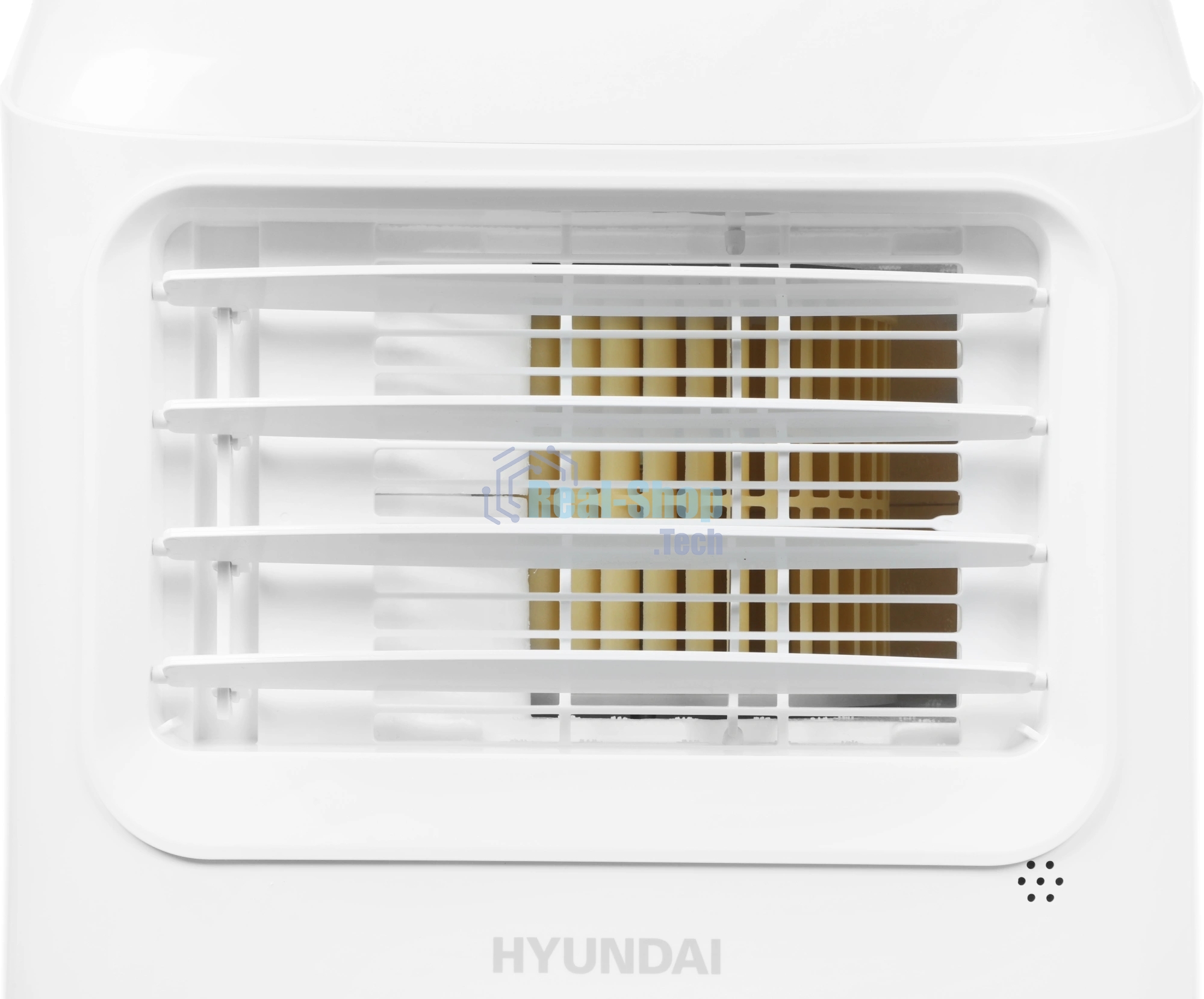 Кондиционер мобильный Hyundai HPAC-09-2 9000 BTU, 25 м², 64 дБ, охлаждение, осушение, белый