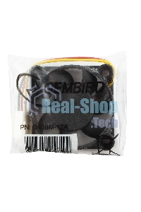 Вентилятор для корпуса Gembird D40BM-12A черный, 40 мм, 4000 об/мин, 30 дБ, 3 pin