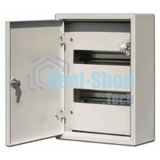 Корпус металлический навесной 400х300х120 24мод. IP31 ЩРН-24 DEKraft 30203DEK