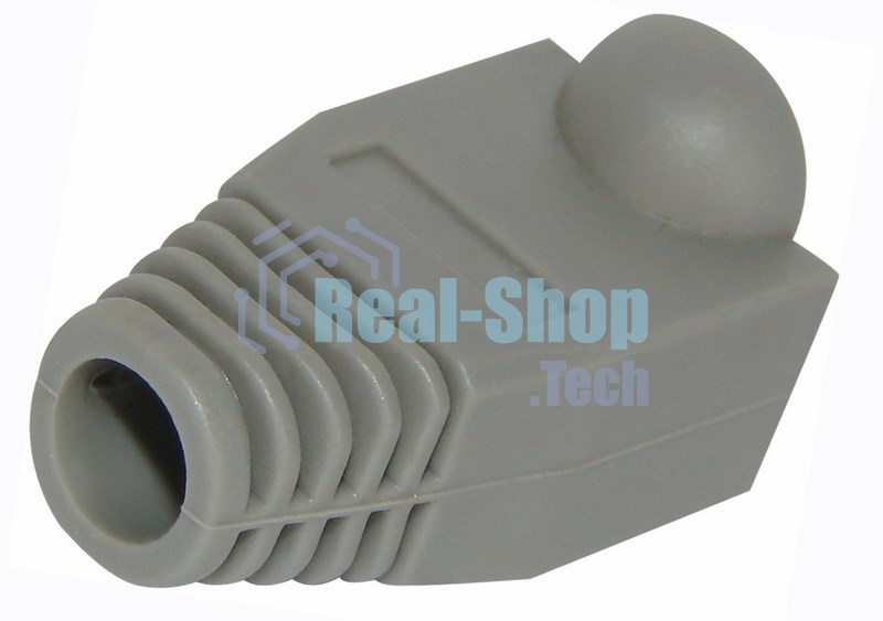 Изолирующий колпачок Rexant для разъемов RJ-45, серый
