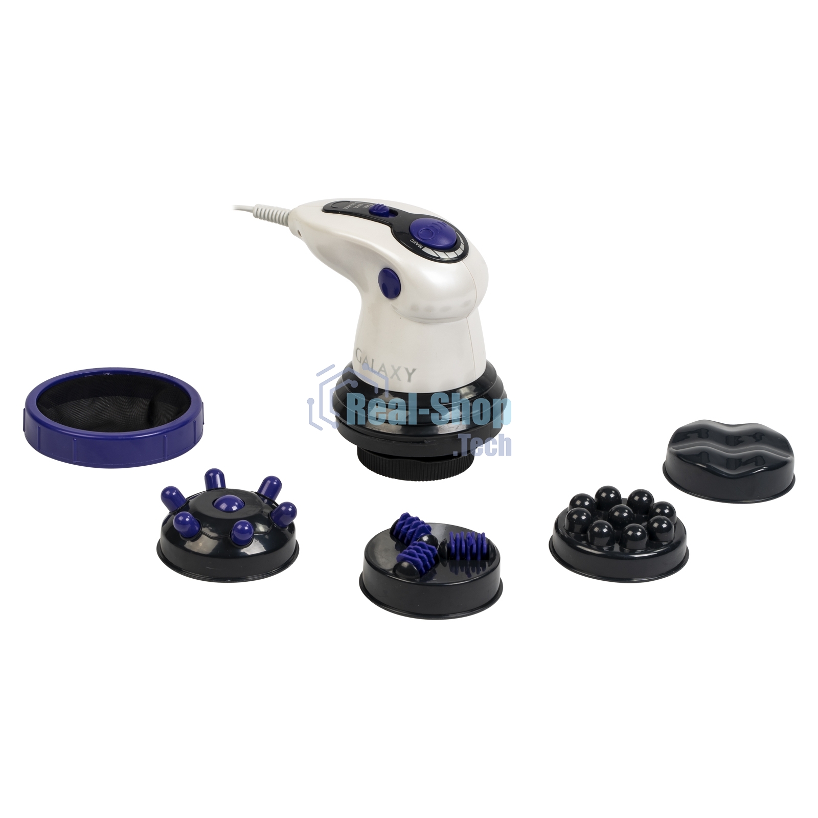 Массажер для тела Galaxy GL 4942, белый/фиолетовый