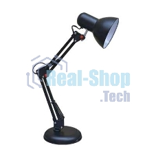 Светильник настольный под лампу СНО-15Ч на основании 60Вт E27 черный (коробка) IN HOME 4690612012902