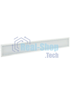 Светильник Iek LDVO3-6567-36-4000-K01 светодиодный ДВО 6567-O 36Вт 4000К 1200х180х20 опал аналог люм.свет. 2х36 накладных или в потолок Армстронг