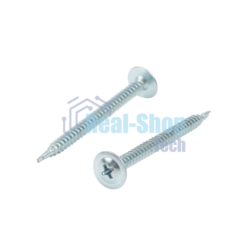 Саморез с прессшайбой Kranz ПШС сверло 4.2х50, упаковка поставщика (3 000 шт.)