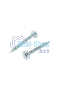 Саморез с прессшайбой Kranz ПШС сверло 4.2х50, упаковка поставщика (3 000 шт.)