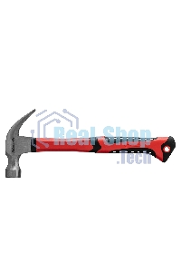 Молоток-гвоздодер Matrix 450 г, боек 27 мм, фибергласовая обрезиненная рукоятка