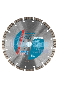 Диск алмазный Gross ф230х22,2 мм, лазерная приварка турбо-сегментов, сухое резание