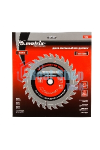 Пильный диск Matrix по дереву, 250x32мм, 60 зубьев Professional