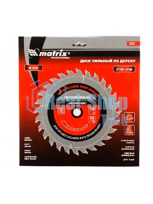Пильный диск Matrix по дереву, 250x32мм, 60 зубьев Professional