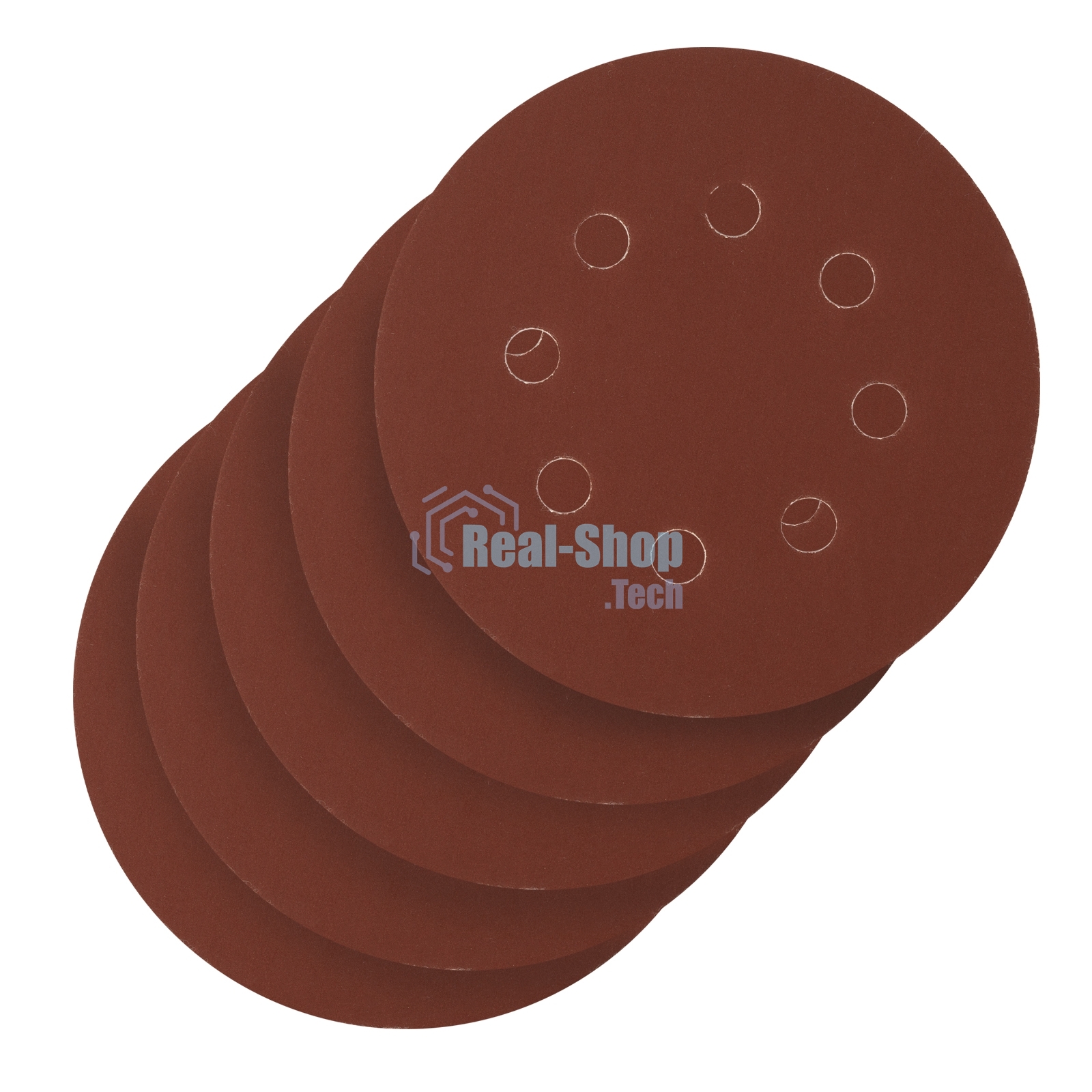 Круг абразивный Сибртех на ворсовой подложке под 