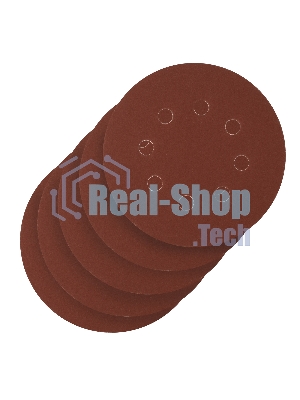 Круг абразивный Сибртех на ворсовой подложке под 