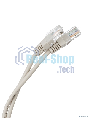 Шнур коммут. NEOMAX (NM13011-005) UTP 0.5 м, cat.5е, 24AWG, серый, LSZH, многожильный