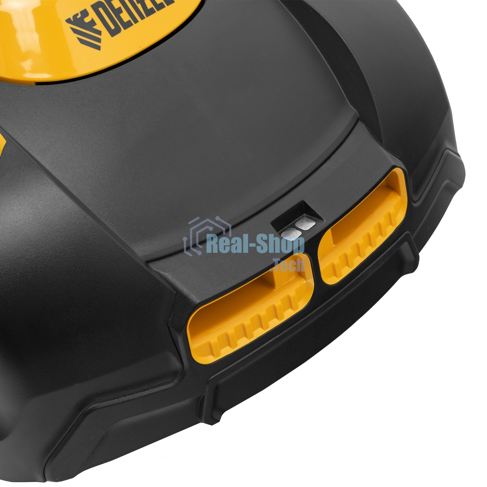 Робот-газонокосилка Denzel Grass Master 1000, ультразвуковой датчик, 3 Ач, LCD дисплей, Wi-Fi