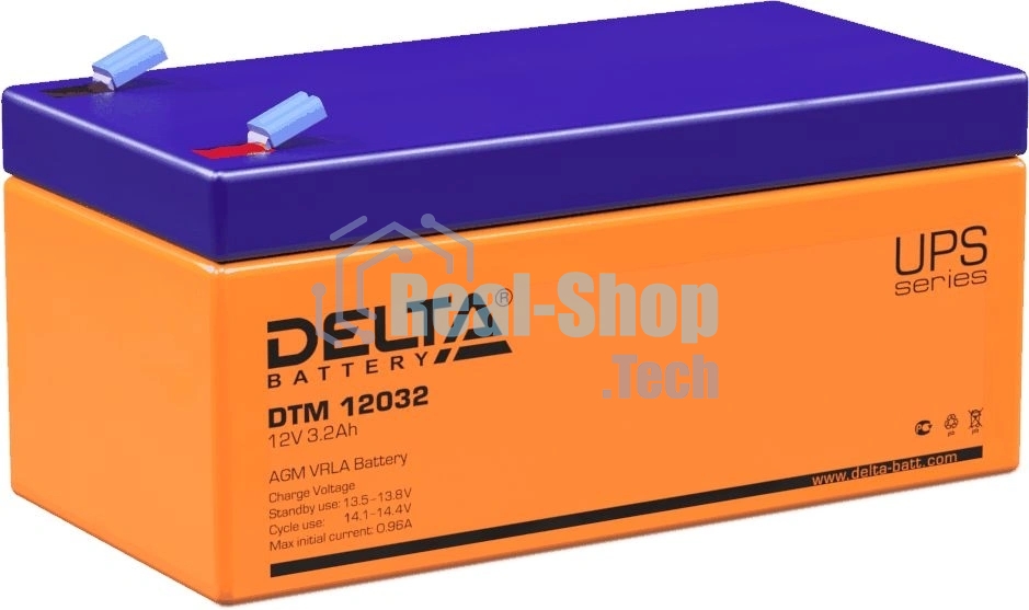 Батарея для ИБП Delta DTM 12032 (12V, 3.2Ah)
