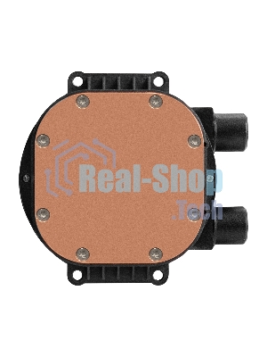 Комплект жидкостного охлаждения ExeGate BlackWater-120V3.PWM.ARGb (3 PIN 5V ADDRESSABLE RGb подсветка, LGA2066/2011/1366/1150/1151/1155/1156/1200/1700/1851/AM4/AM5/FM1/FM2/FM2+/AM2/AM2+/AM3/AM3+, TDP 150W, Fan 120мм 4pin PWM 600-1800RPM Hydro bearing, помпа 3pin 2700RPM, макс. шум 37db, с термопастой, на винтах, черный, Color Box)