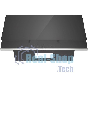 Вытяжка наклонная Gorenje WHI649X21P черный/серебристый, 60 см, 740 куб. м/ч, 67 дБ