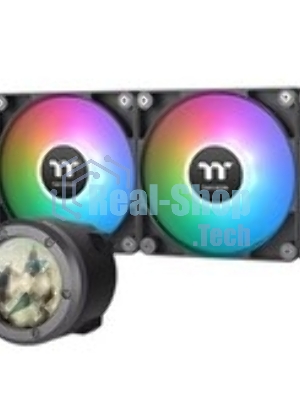 Система жидкостного охлаждения Thermaltake TH360 V2 Ultra ARGb Soc-AM5/AM4/1200/1700/1851 черный 4-pin 25.8dB Al+Cu LCD Ret (CL-W384-PL12SW-A)