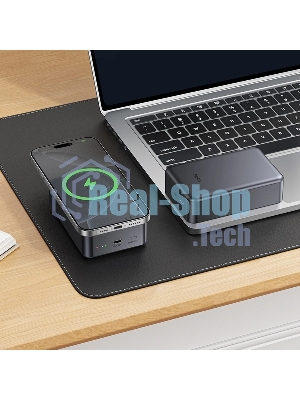 Мобильный аккумулятор Hoco J160 20000mAh 3A серый (64103)