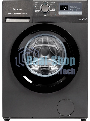 Стиральная машина БИРЮСА WM-ML612/10 DM серый, загрузка фронтальная 6 кг, 1200 об/мин., класс: A+++