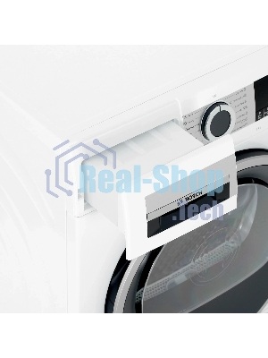 Сушильная машина Bosch WQG1420AME белый, 9 кг, сушка - конденсационная, программ - 15, 59.8 x 84.2 x 64.8 см