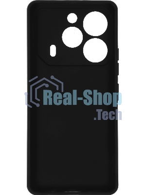 Чехол (клип-кейс) BoraSCO для Tecno Pova 6/6 Pro Silicone Case черный (73173)