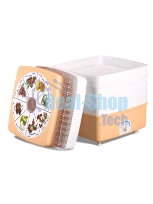 Сушилка для овощей Ротор-Дива-Люкс СШ-010-02 (002), 5 поддонов (гофратара), Барнаул