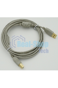 Кабель USB A(m) USB B(m) 3м феррит.кольца серый