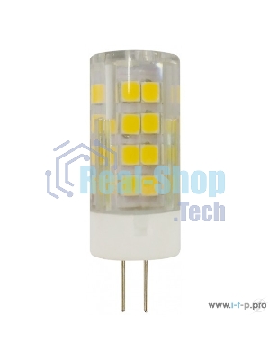 Лампа светодиодная ЭРА LED smd JC-5w-220V-corn, ceramics-827-G4