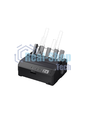 Принтер матричный Epson FX-890II (C11CF37401), A4, 9х2-игольный (80 колонок), высокоскоростной (735 cps), до 6 экземпляров одновременно (1 оригинал + 5 копий), ресурс ленты: 7,5 млн. символов, USB, LPT, для больших объемов печати