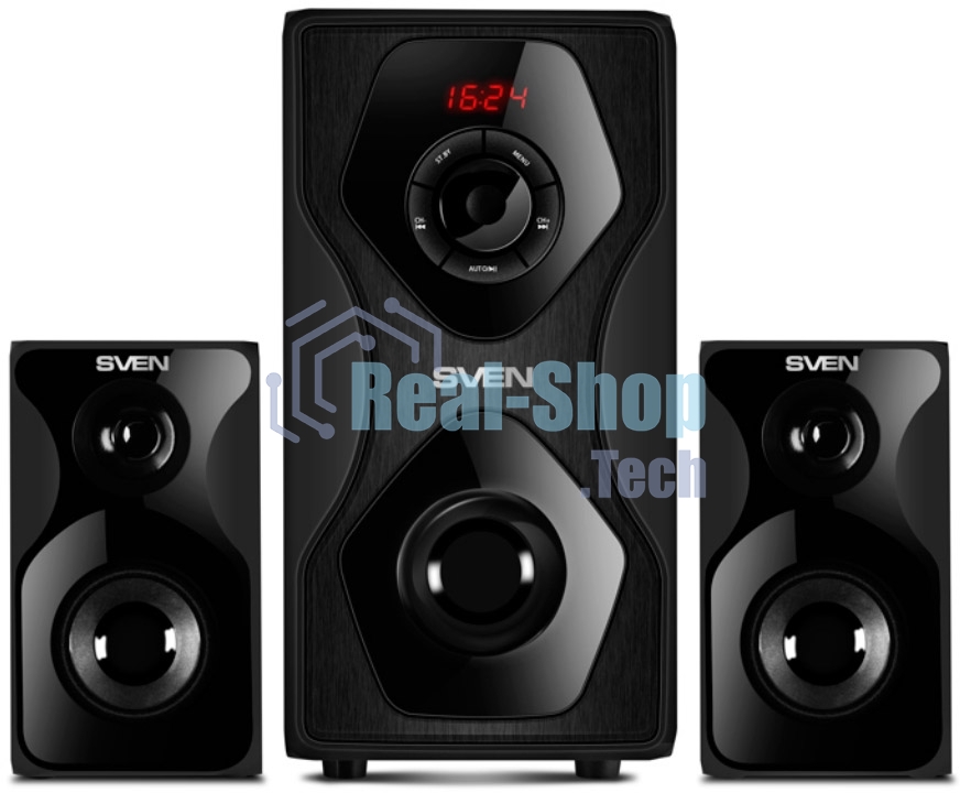 Акустическая система SVEN AC MS-2055, черный (55Вт, FM-тюнер, USB/SD, дисплей, ПДУ, Bluetooth)