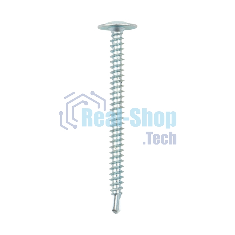 Саморез с прессшайбой Kranz ПШС сверло 4.2х50, упаковка поставщика (3 000 шт.)