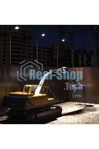 Прожектор светодиодный Gauss Elementary 100Вт 6600лм IP65 6500К черный ПРОМО