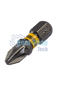 Набор бит Denzel PZ2х25, сталь S2, шестигранный профиль, 10 шт.