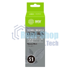 Чернила Cactus CS-GT51BKB черный100мл для DeskJet GT 5810/5820/5812/5822