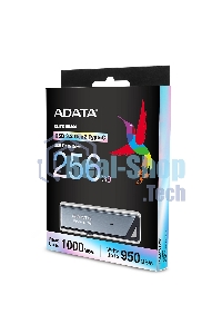 Флешка USB ADATA UE800 (AELI-UE800-256G-CSG), 256Gb, Type-C USB 3.2, R/W 1000/950, серебристый