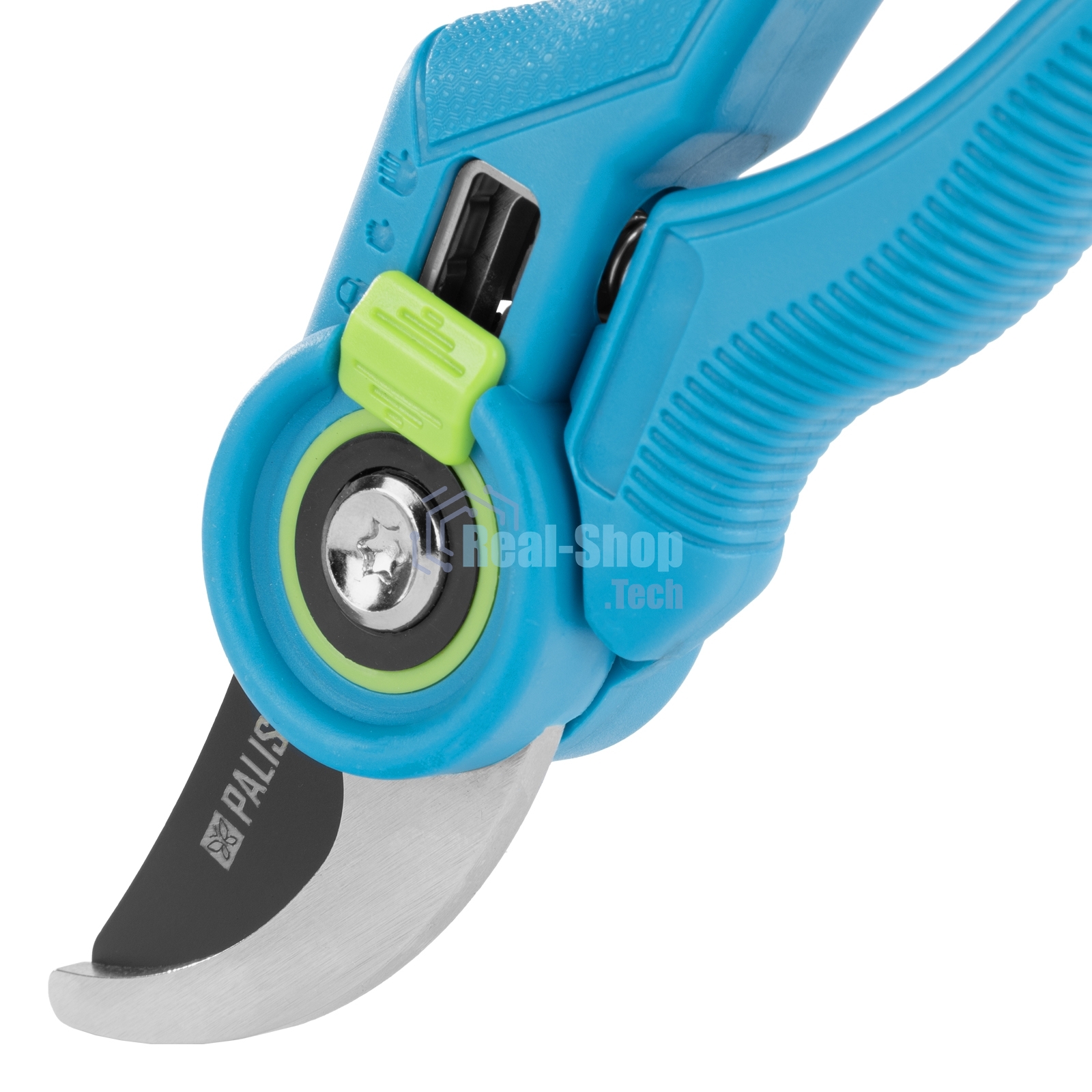 Секатор прямого реза Palisad LUXE 210 мм, регулировка захвата, пластиковые рукоятки