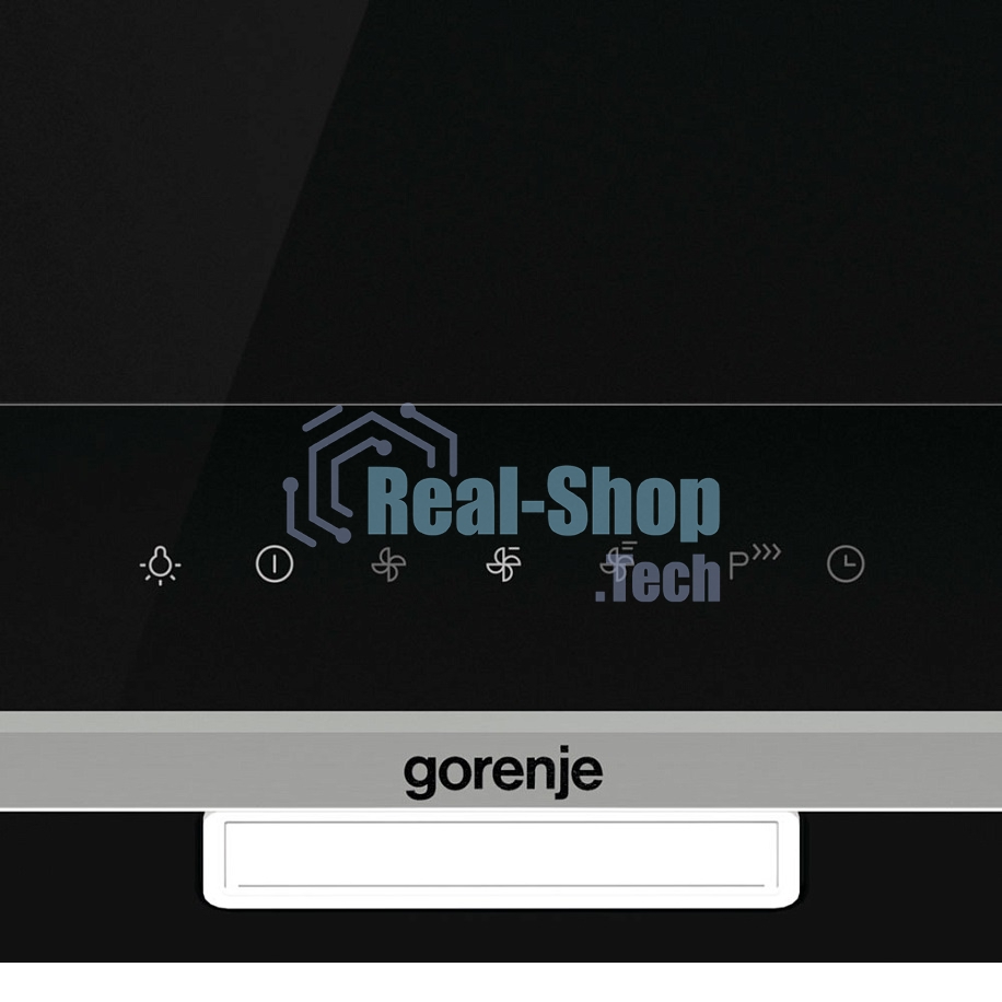 Вытяжка наклонная Gorenje WHI649X21P черный/серебристый, 60 см, 740 куб. м/ч, 67 дБ