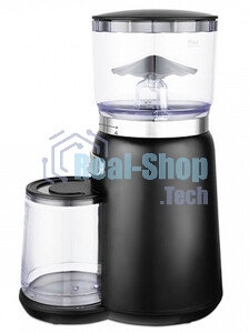 Кофемолка BQ CG2001 черный, Мощность 120 Вт, Жерновая система помола, 20 степеней помола