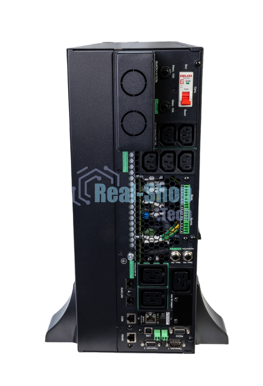 Источник бесперебойного питания Systeme Electric Smart-Save Online SRT SRTSE5KRTXLIG2-NC / 5000 ВА / 5000 Вт / 5 x IEC 320 C13, 3 x IEC 320 С19