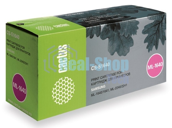 Картридж лазерный Cactus CS-S1640 (D108S) черный (1500 стр.) для Samsung ML-1640/1641/2240/2241