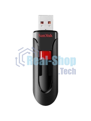 Флешка USB SanDisk CZ600 Cruzer Glide (SDCZ600-256G-G35), 256Gb, USB 3.0, R/W 100/20, черный
