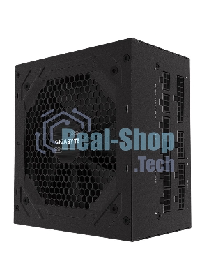 Блок питания Gigabyte P750GM (GP-P750GM), 750Вт, 80 PLUS Gold, 120мм, модульный, черный