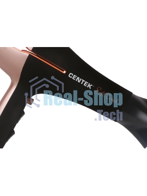 Фен Centek CT-2242 черный/розовое золото, 2000 Вт